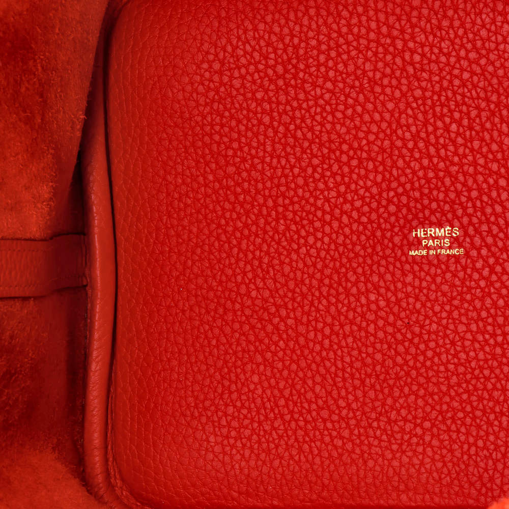 Hermes MM Picotin Lock Bag Clemence - Picture 5 of 6